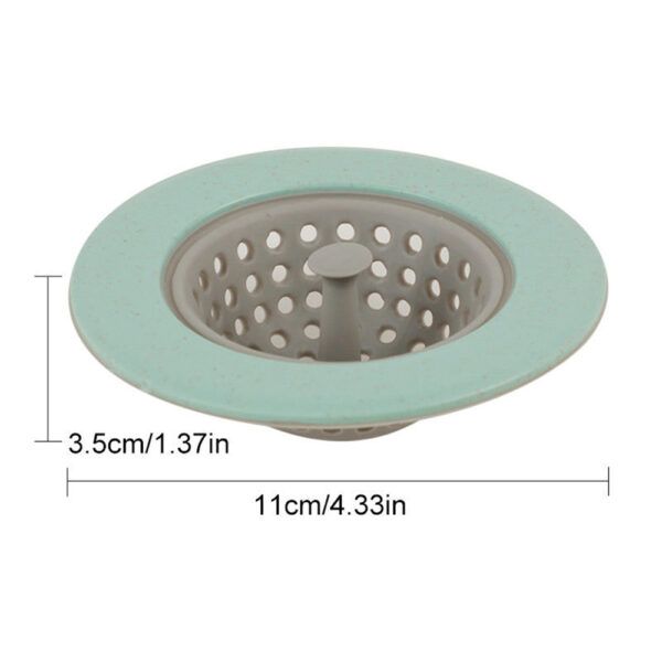 Silicone Sink Drain Stopper Hair Catchers Rubber Shower Bathtub Floor Filter Water Stopper Silicone Bathroom Kitchen