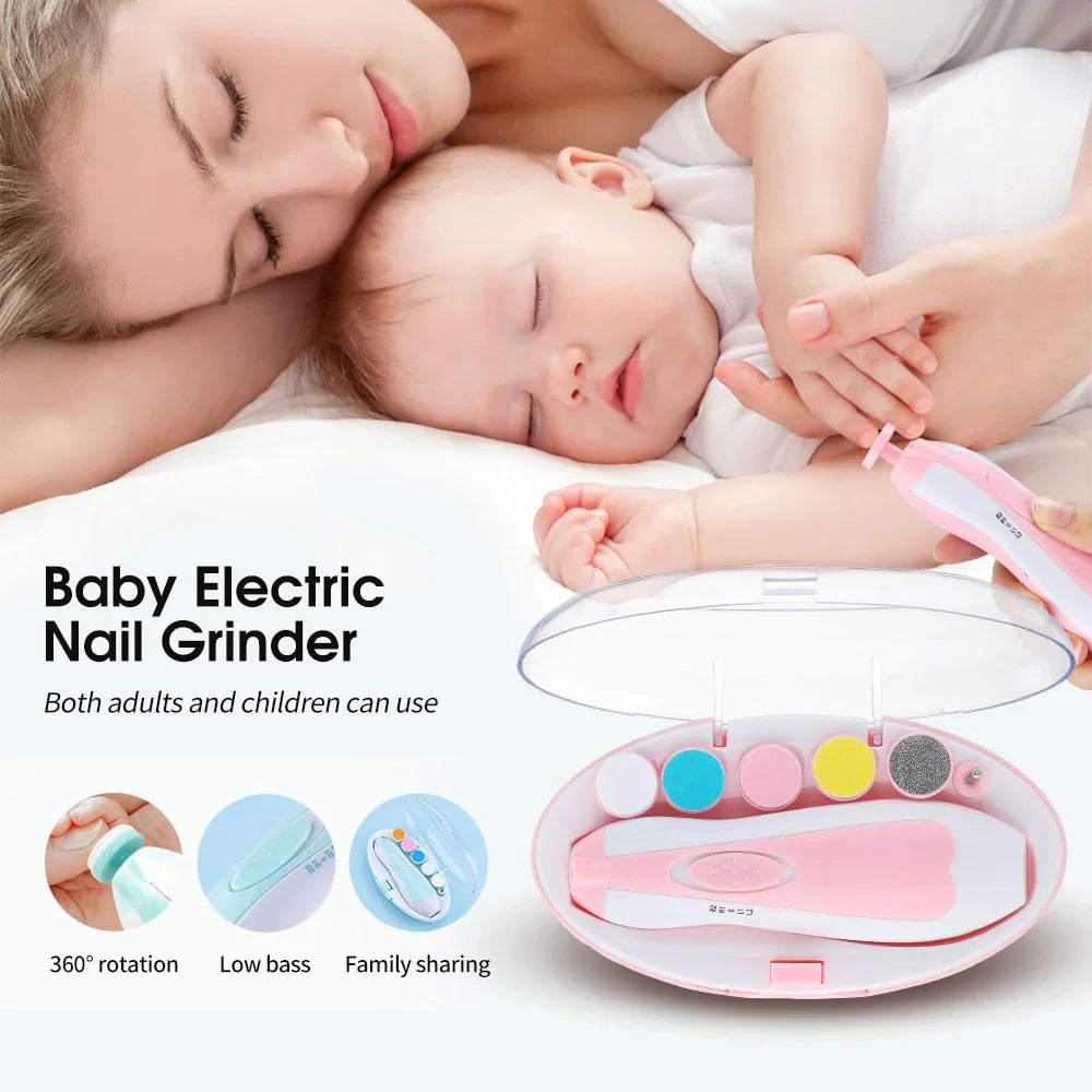 6 in 1 Baby Nail Clipper Nail Cutter Manicure & Pedicure - Newborn to Adult Portable Versatile Newborn Toddler Nail Care Clipper Toes Fingernails Care Trimmer Set