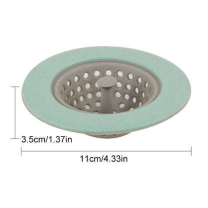 Silicone Sink Drain Stopper Hair Catchers Rubber Shower Bathtub Floor Filter Water Stopper Silicone Bathroom Kitchen